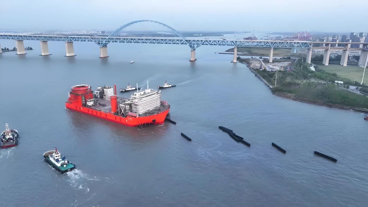 全球最大！國(guó)瑞科技助力“正力3500”海上風(fēng)電安裝平臺(tái)下水！